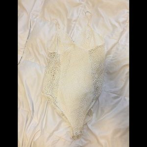 Express lace body suit